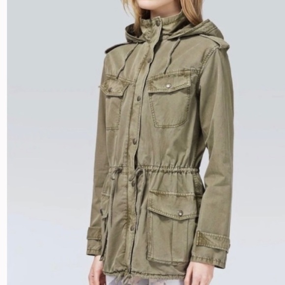 Aritzia Azure Skies Trooper Jacket green small - Picture 4 of 10